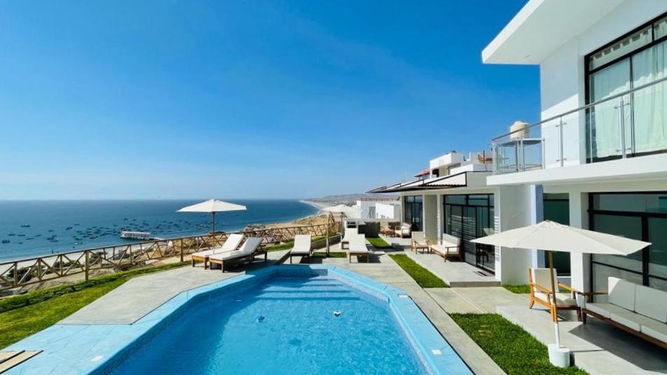 شقة Vista Linda Bungalow Para 10 Personas Punta Veleros Los Órganos المظهر الخارجي الصورة